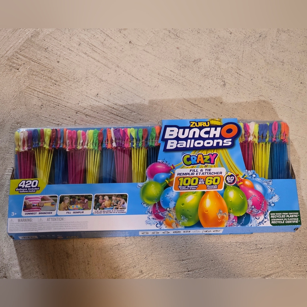 Zuru Bunch O Balloons - Multi-Color Water Balloons, 420 Pieces